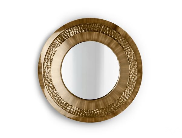 Итальянское настенное зеркало GOLDEN EYE MIRROR от Castro Lighting