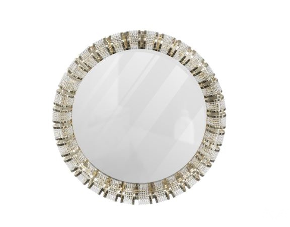 Итальянское настенное зеркало LEVIEV MIRROR от Castro Lighting
