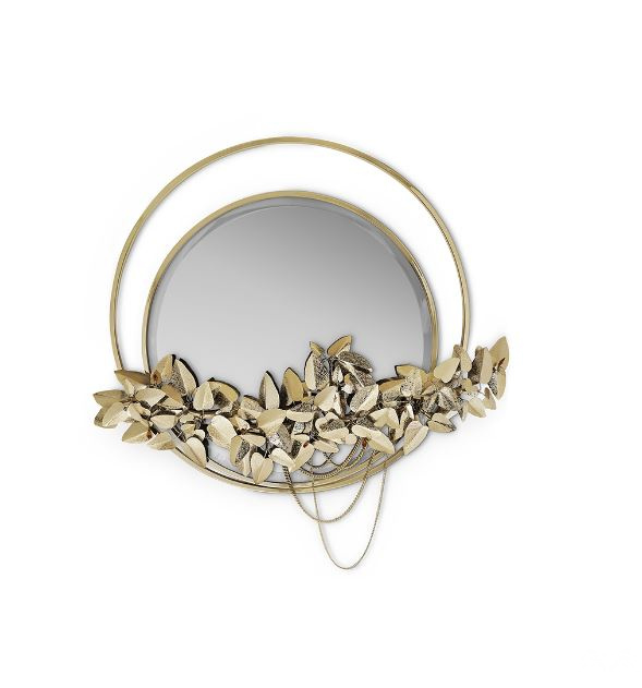 Итальянское настенное зеркало MCQUEEN II WALL LIGHT MIRROR от  LUXXU