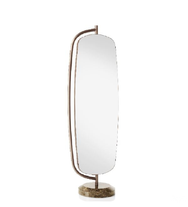 Итальянское Зеркало DV HOME - BENT SWIVEL FLOOR MIRROR