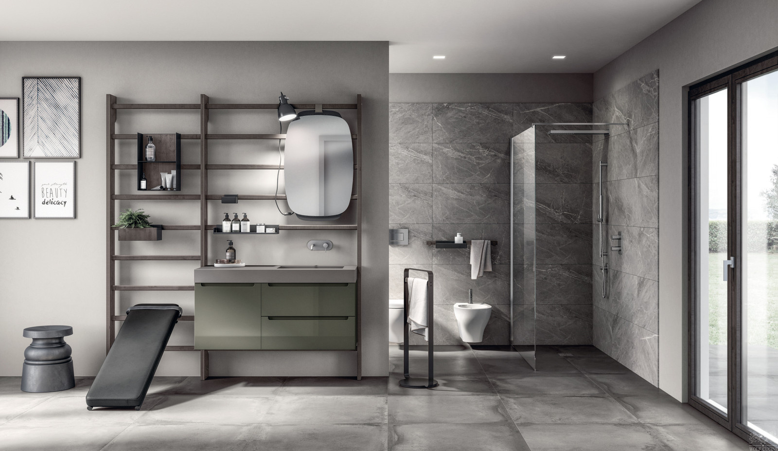Ванная комната Scavolini Gym Space