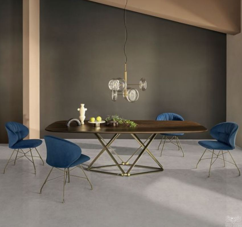 Итальянский стол DELTA RECTANGULAR FIX от Bontempi