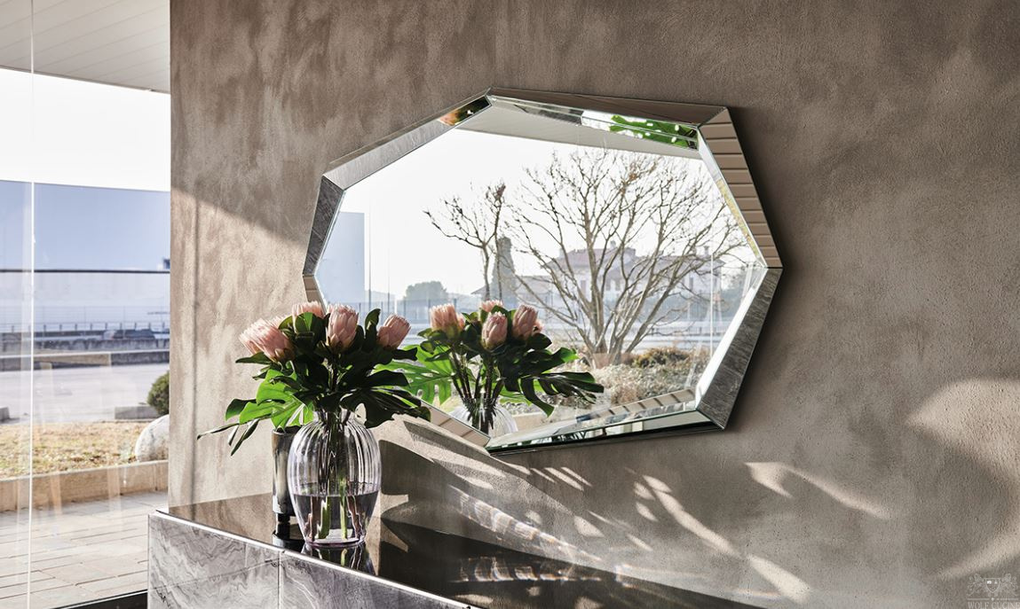 Итальянское настенное зеркало EMERALD от Cattelan Italia