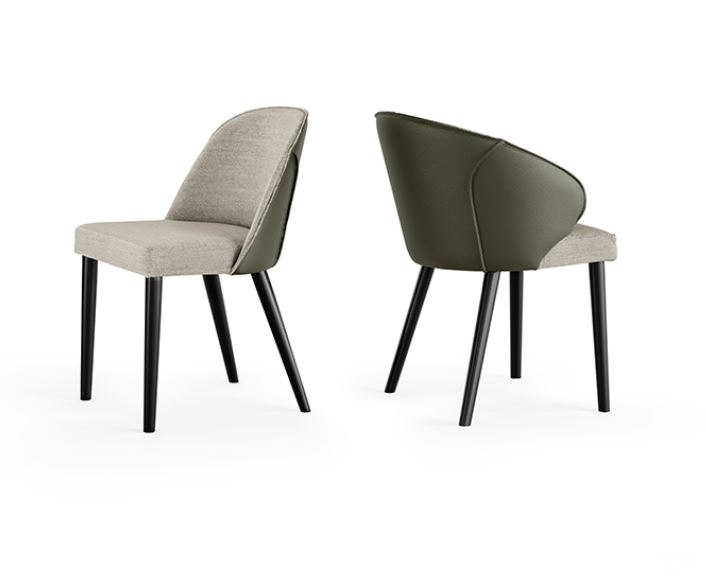Итальянский стул Eforma - MANTA_4 metal legs