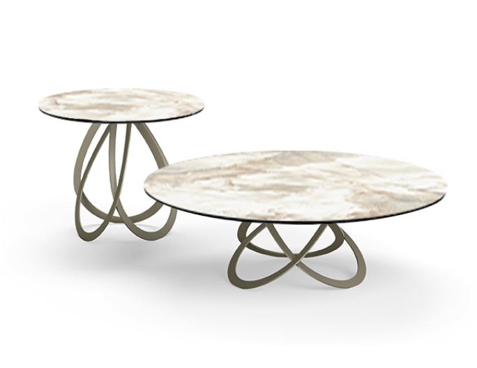 Итальянский журнальный стол Eforma - FEBE LOW_ceramic top