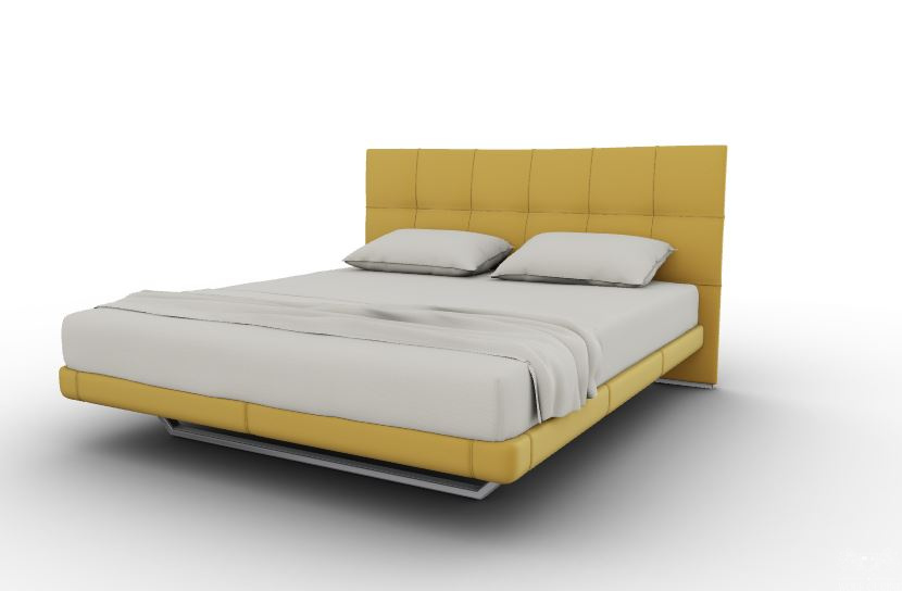 Итальянская кровать Aurora Due Bed от Poltrona Frau