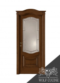 Итальянская дверь Cornici 7R-18 Anticato Noce