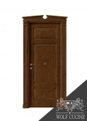 Итальянская дверь Le Cifre 5-31 Antique dark walnut