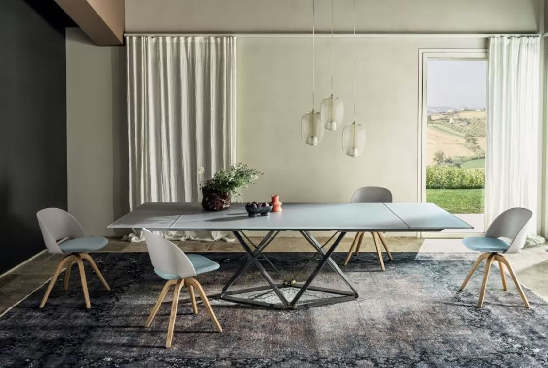 Итальянский стол DELTA RECTANGULAR W/EXTENSIONS от Bontempi