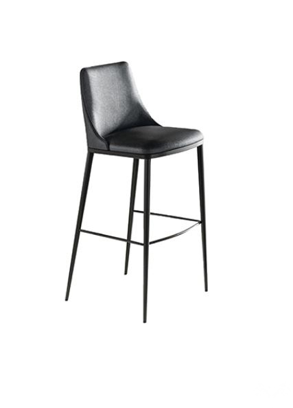 Итальянский барный стул Eforma - MAX STOOL_metal base