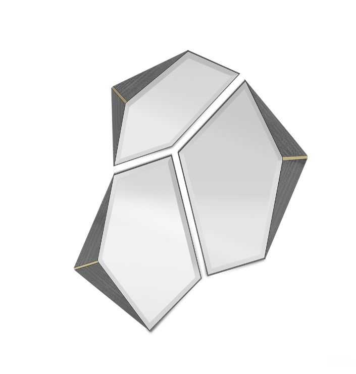 Итальянское настенное зеркало ALGERONE MIRROR от LUXXU
