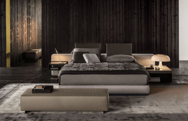 Итальянская кровать Yang Bed от MInotti