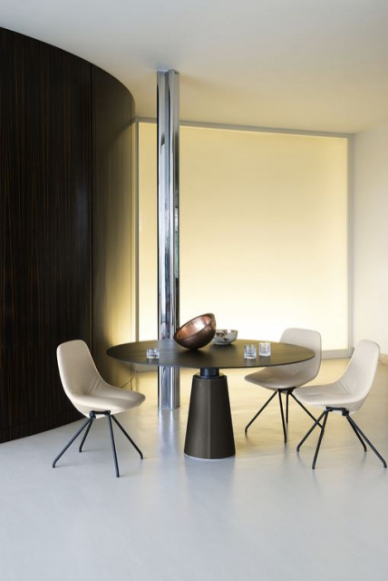 Итальянский стол Mesa Due Round table Ø 120 Ø 150 Ø 180