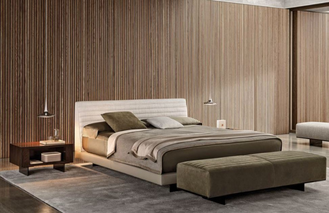Итальянская кровать Roger Bed от MInotti