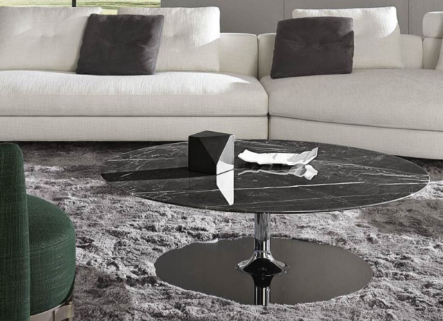 Итальянский журнальный столик Oliver от Minotti