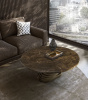 Итальянский журнальный стол Eforma - ROTOLO LOW_marble top Итальянский журнальный стол Eforma - ROTOLO LOW_marble top