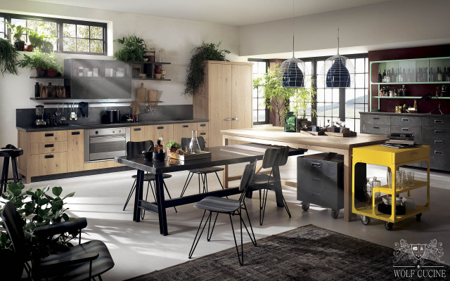 Итальянская кухня Scavolini Diesel Social Kitchen