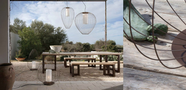 Итальянский светильник KARMAN - CELL floor lamp M615-EXT