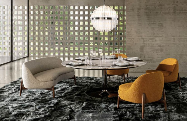 Итальянский диван Sendai от Minotti