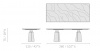 Итальянский стол Mesa Due Rectangular table