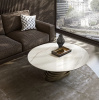 Итальянский журнальный стол Eforma - ROTOLO LOW_ceramic top Итальянский журнальный стол Eforma - ROTOLO LOW_ceramic top