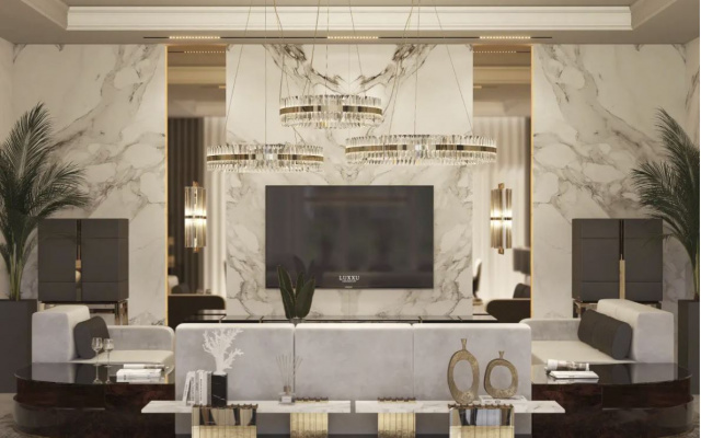Итальянский буфет LLOYD BAR CABINET от LUXXU