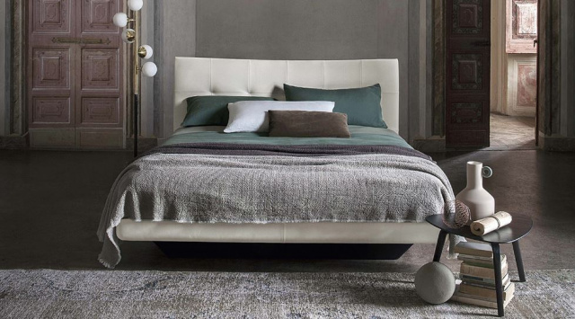 Итальянская кровать Aurora Due Bed от Poltrona Frau