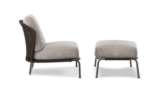Итальянское кресло Aston “Cord” Indoor  WITHOUT ARMRESTS от Minotti