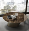 Итальянский журнальный стол Eforma - DORADO LOW_marble top