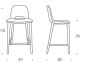 Итальянский стул Tonin Casa Beetle Stools Итальянский стул Tonin Casa Beetle Stools