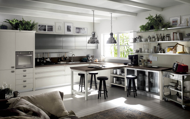 Итальянская кухня Scavolini Diesel Social Kitchen