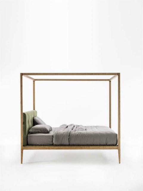Итальянская кровать Ziggy Bed Baldacchino от Porada
