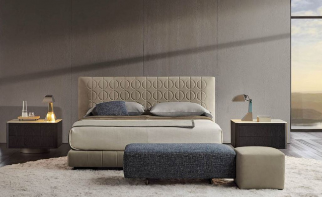 Итальянская тумбочка Milton "Nightstand" от Minotti