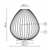 Итальянский светильник KARMAN - CELL floor lamp M613-EXT Итальянский светильник KARMAN - CELL floor lamp M613-EXT