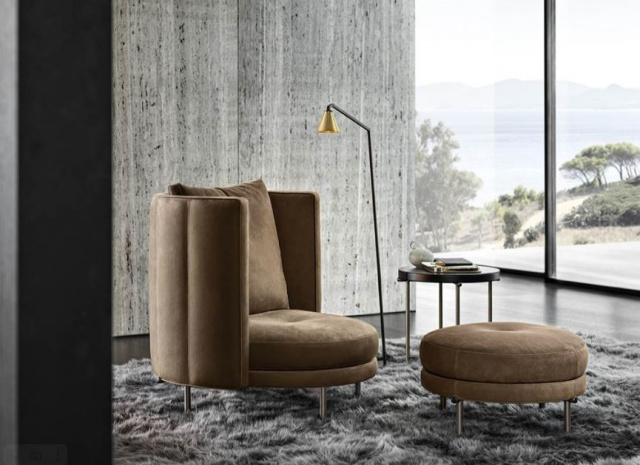 Итальянское кресло Torii кресло от Minotti