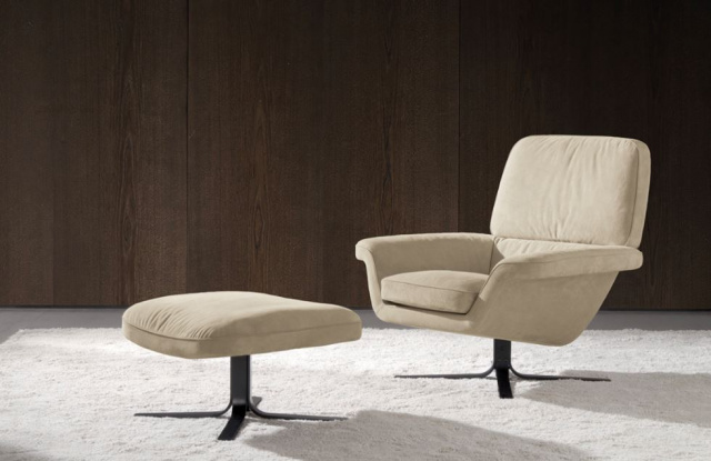 Итальянское кресло Blake-Soft от Minotti