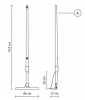 Итальянский светильник KARMAN - TOBIA floor lamp HP145 3R EXT OUTDOOR Итальянский светильник KARMAN - TOBIA floor lamp HP145 3R EXT OUTDOOR