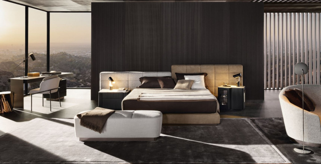 Итальянская тумбочка Lou "Nightstand" от Minotti