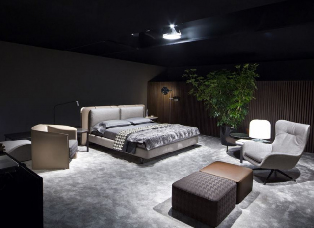 Итальянская кровать Tatlin "Soft" от MInotti