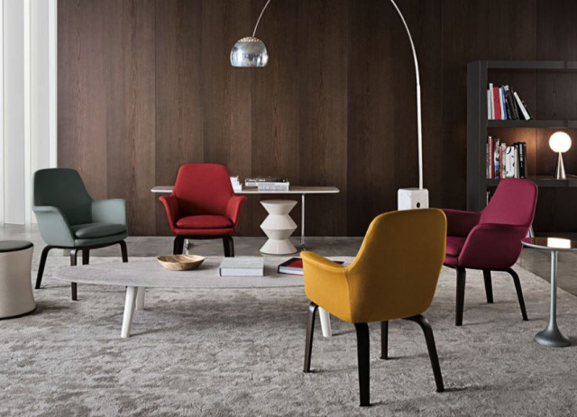 Итальянский стул York Lounge от MInotti