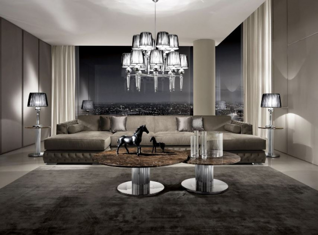 Итальянская стол DV HOME - DOUGLAS LAMP TABLE