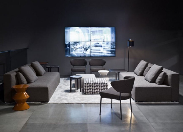 Итальянский стул Mills "Low" от MInotti
