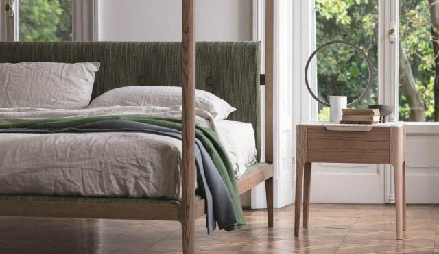 Итальянская кровать Ziggy Bed Baldacchino от Porada