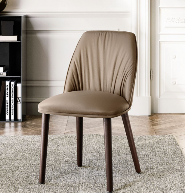 Итальянский стул Eforma - DIVA_4 wood legs