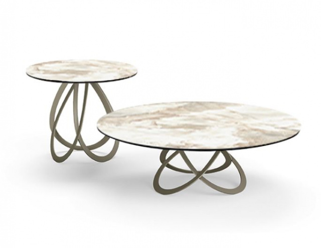 Итальянский журнальный стол Eforma - FEBE LOW_ceramic top