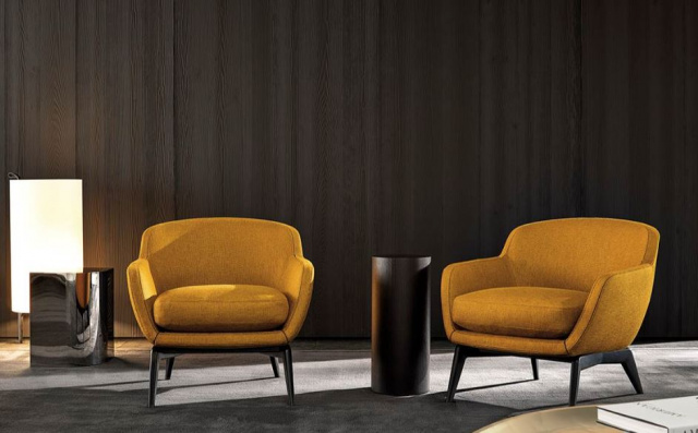 Итальянское кресло Belt от Minotti