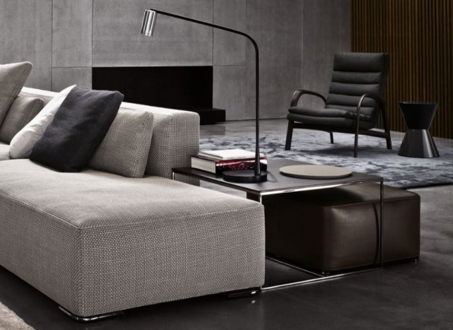 Итальянский журнальный столик Duchamp от Minotti