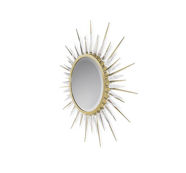 Итальянское настенное зеркало EXPLOSION MIRROR   от  LUXXU