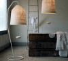Итальянский светильник KARMAN - BLACK OUT floor lamp HP101 2B EXT