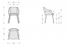 Итальянский стул Saba Isabelle Chair Итальянский стул Saba Isabelle Chair